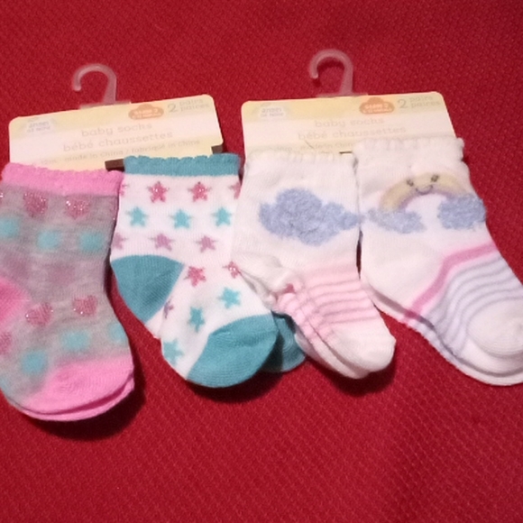 Angle of mine girl socks size 6-12months. - Picture 1 of 5